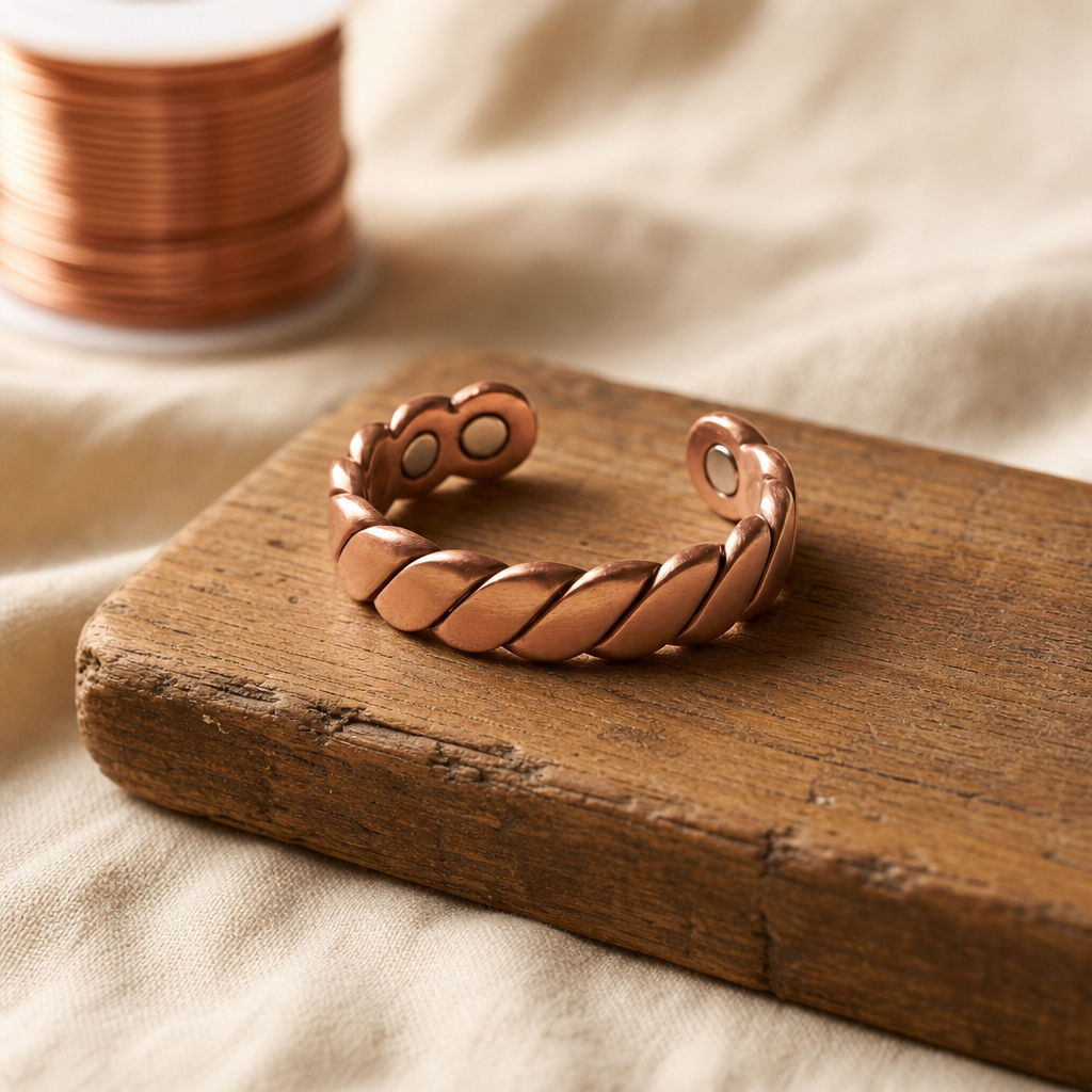 GRACE | ANELLO IN RAME KNAP