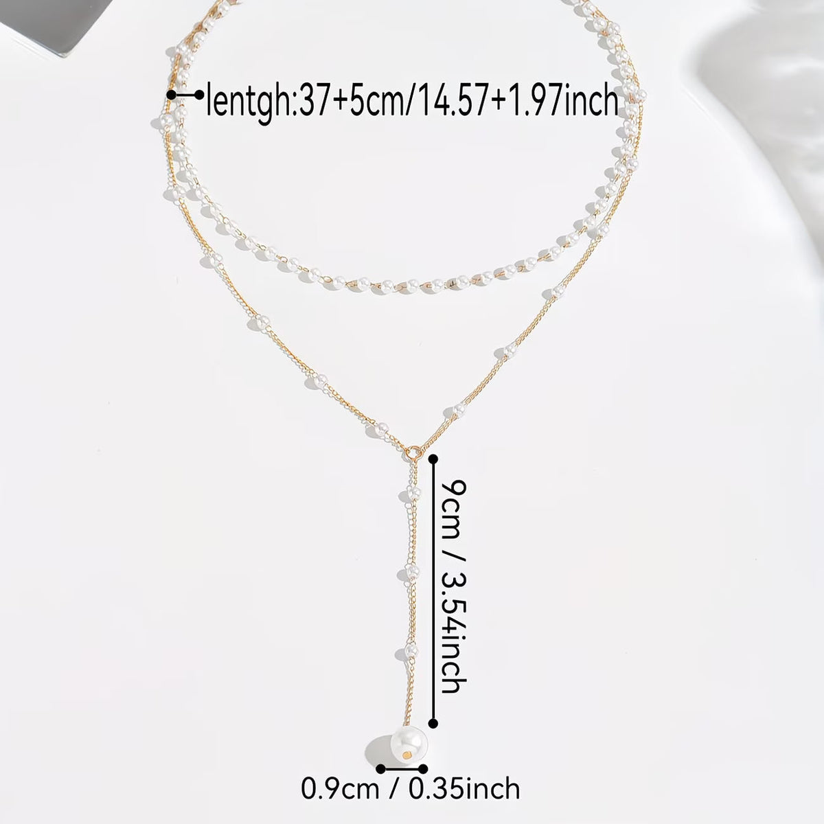 MARGAUX | COLLANA DI PERLE GRADUATE