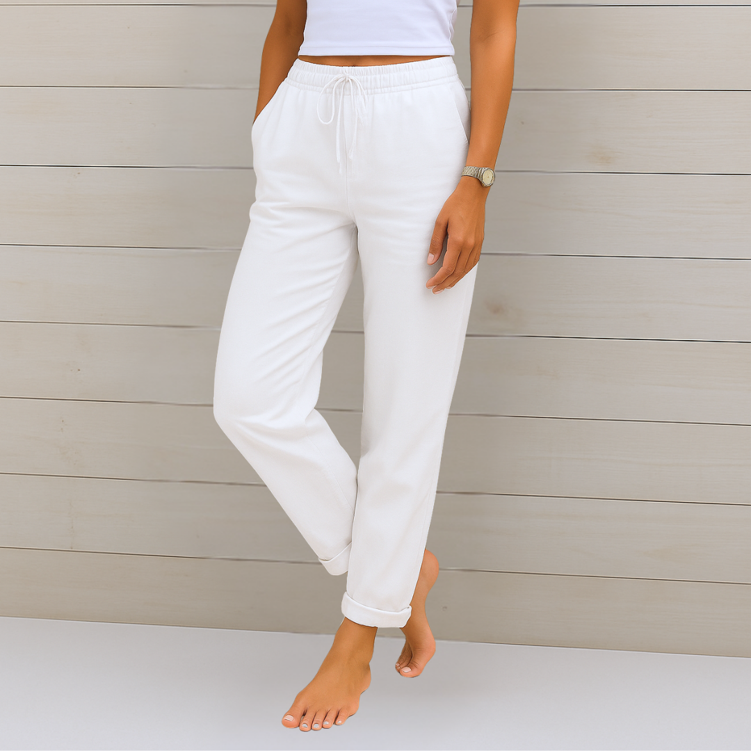 ELIZABETH | PANTALONI ELASTICIZZATI CASUAL