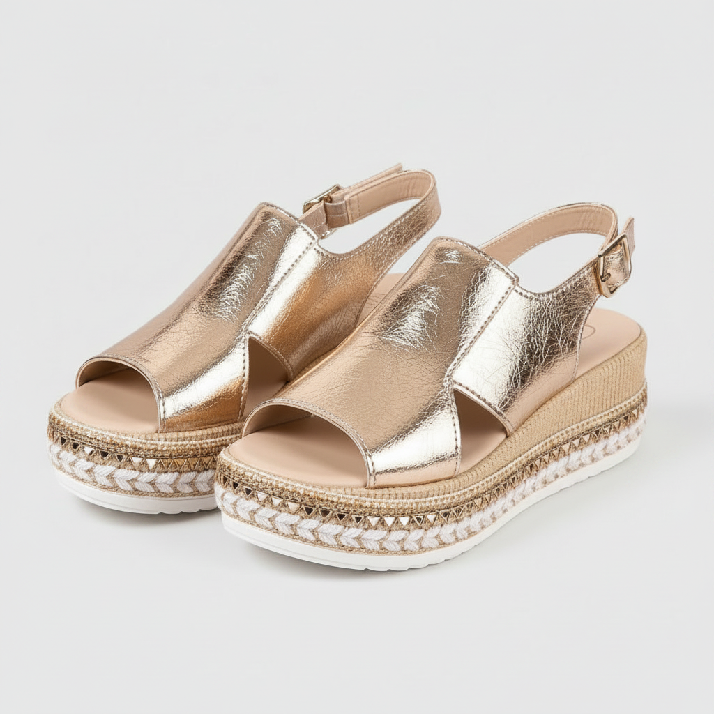 MARGARET | SANDALI ORTOPEDICI ORO