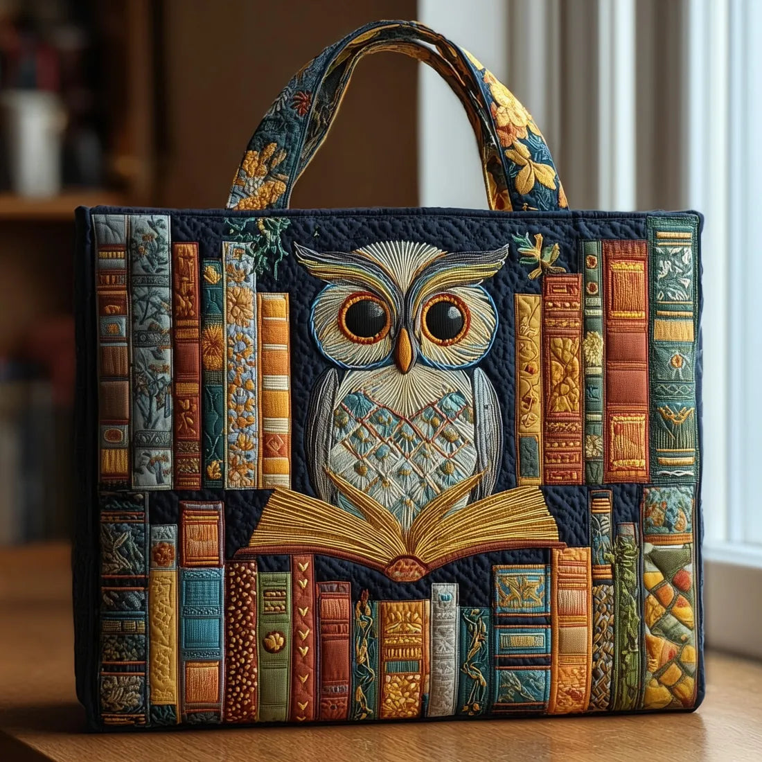 WILLOW | BORSA A FORMA DI GUFO FATTA A MANO TRA VECCHI LIBRI