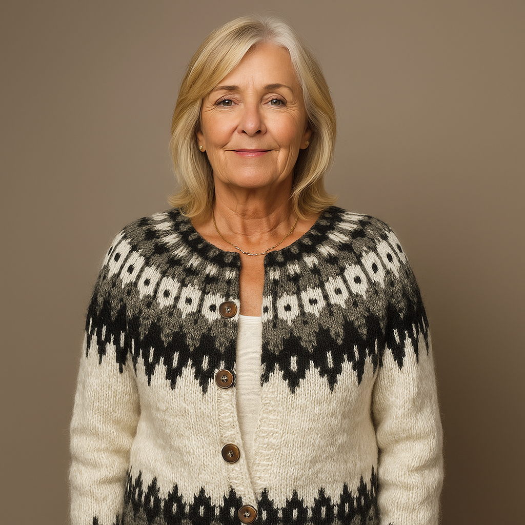 BEATRIX | CARDIGAN ISLANDESE CLASSICO