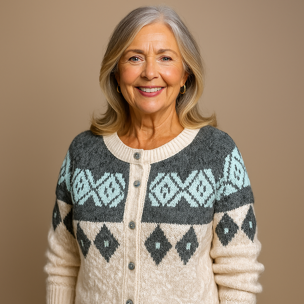ELOISE | CARDIGAN RETRÒ ISLANDESE