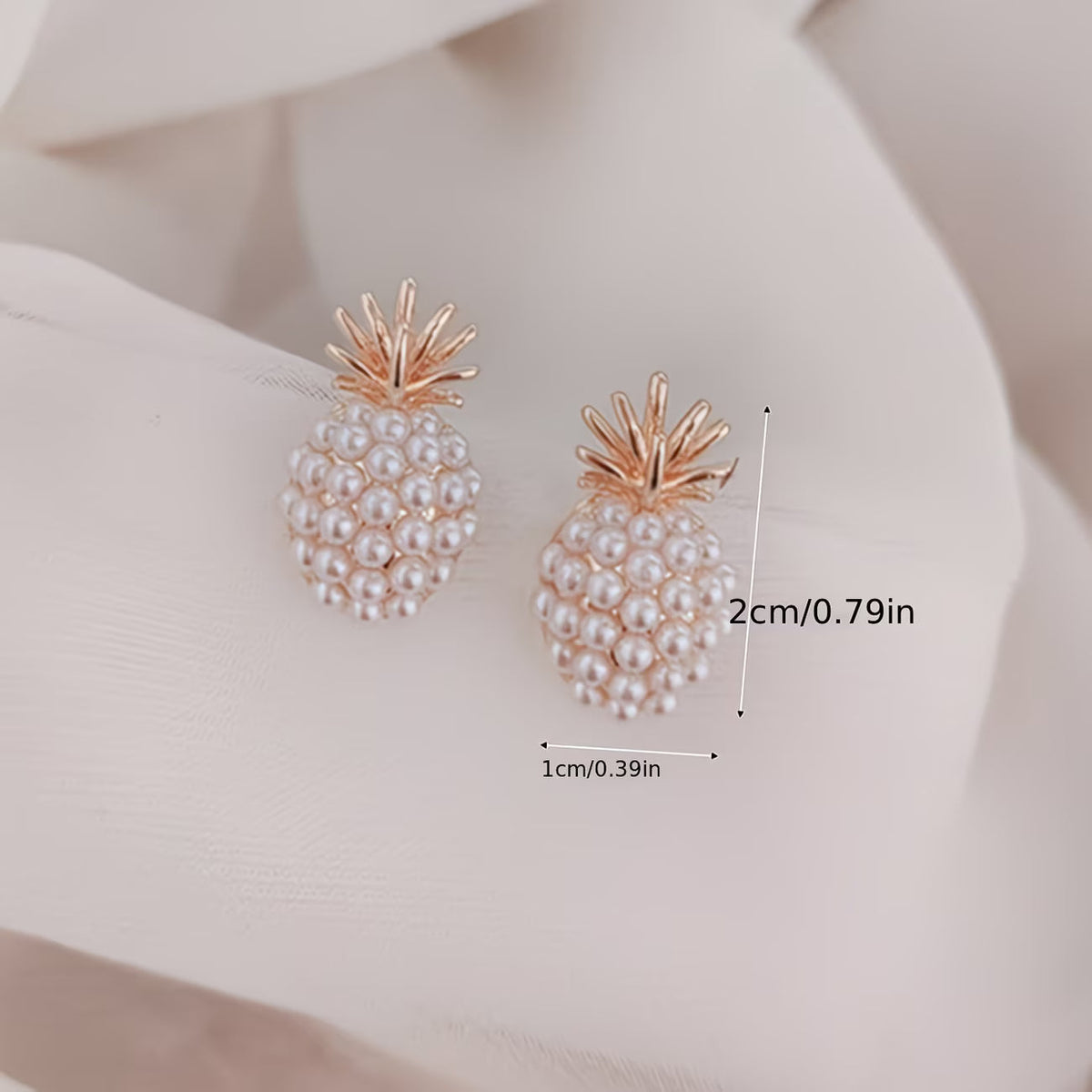 ANANIA | ORECCHINI PEARL PINEAPPLE