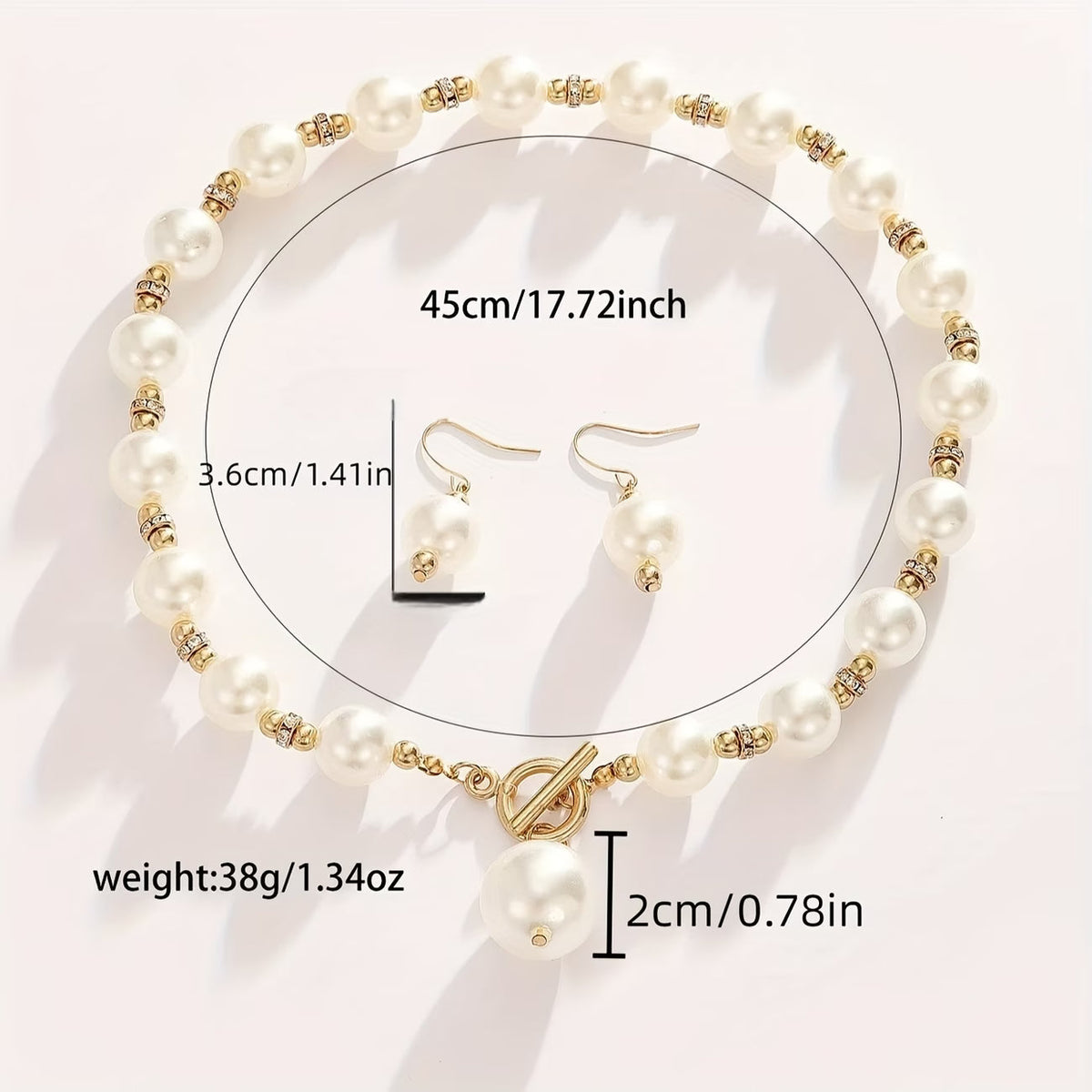 VALENCIA | SET COLLANA CON PERLE CHUNKY