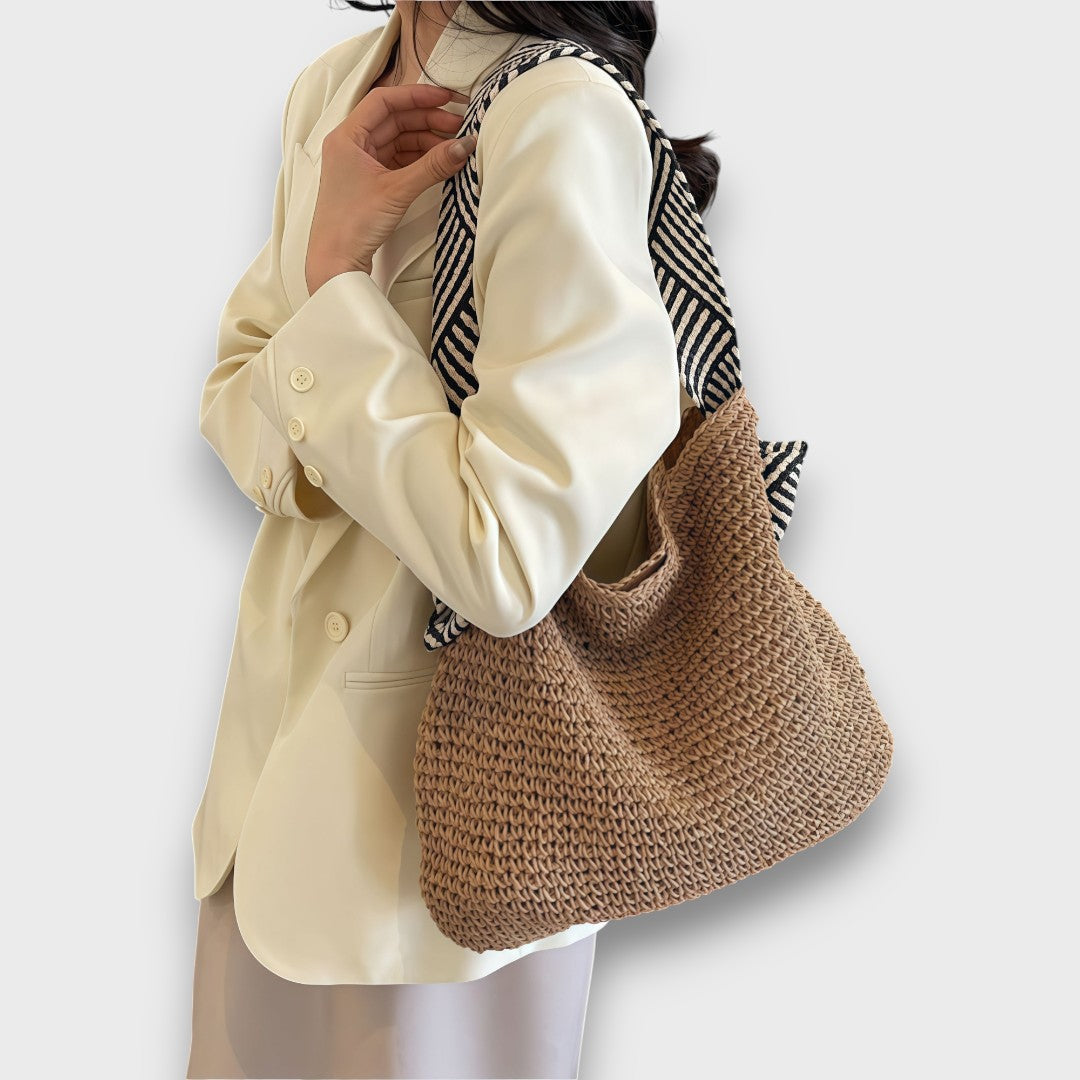 CAMILLA | BORSA BOHO STRUTTURATA CON TRACOLLA STATEMENT