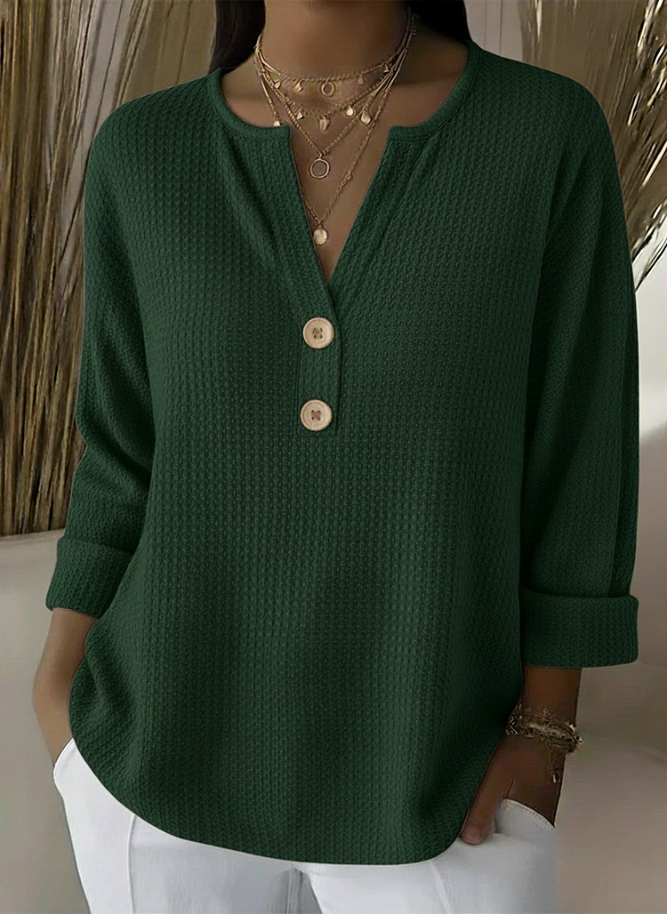 LUCINDA | TOP CON BOTTONI HENLEY