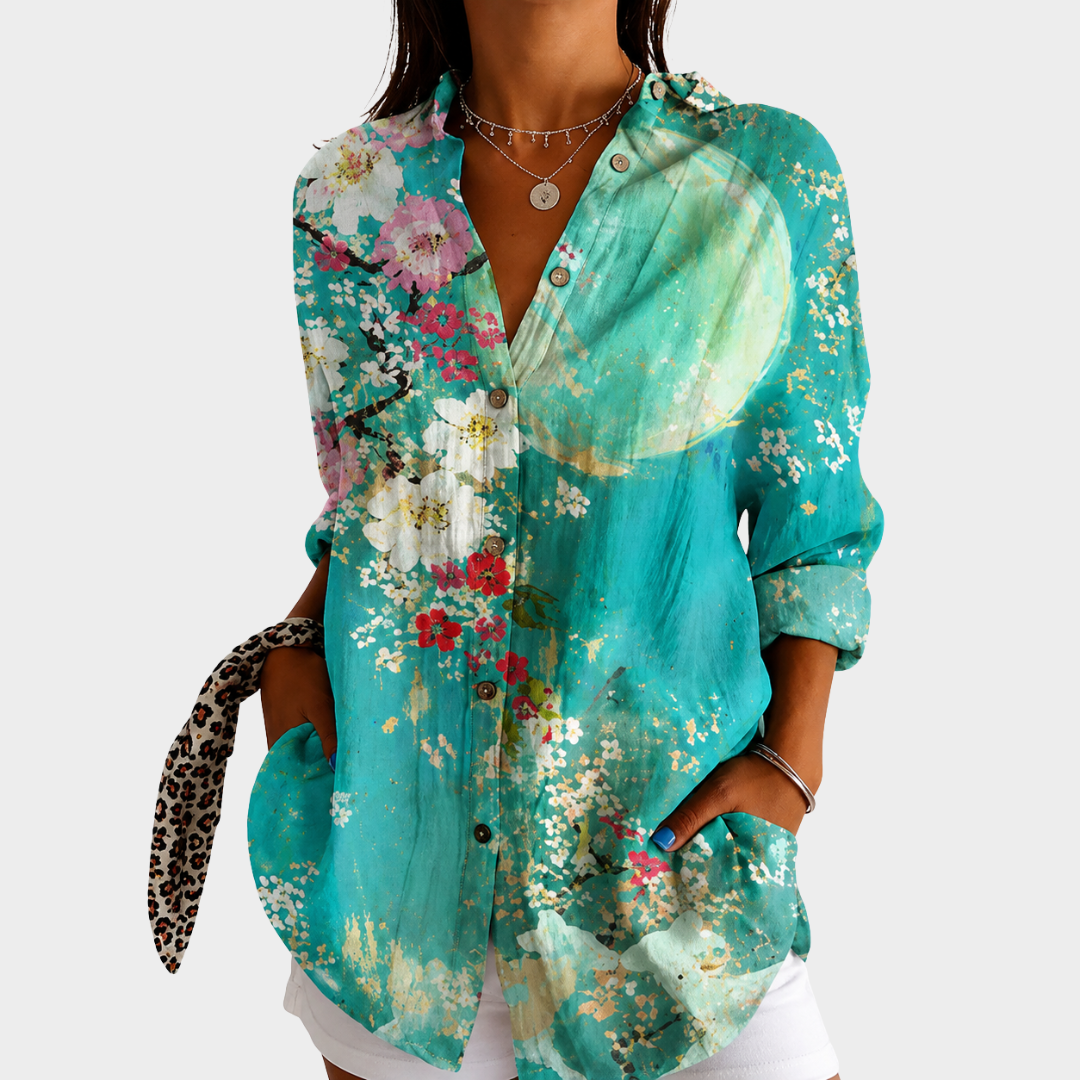 MACKENZIE | CAMICETTA COASTAL BLOOM MOONLIGHT