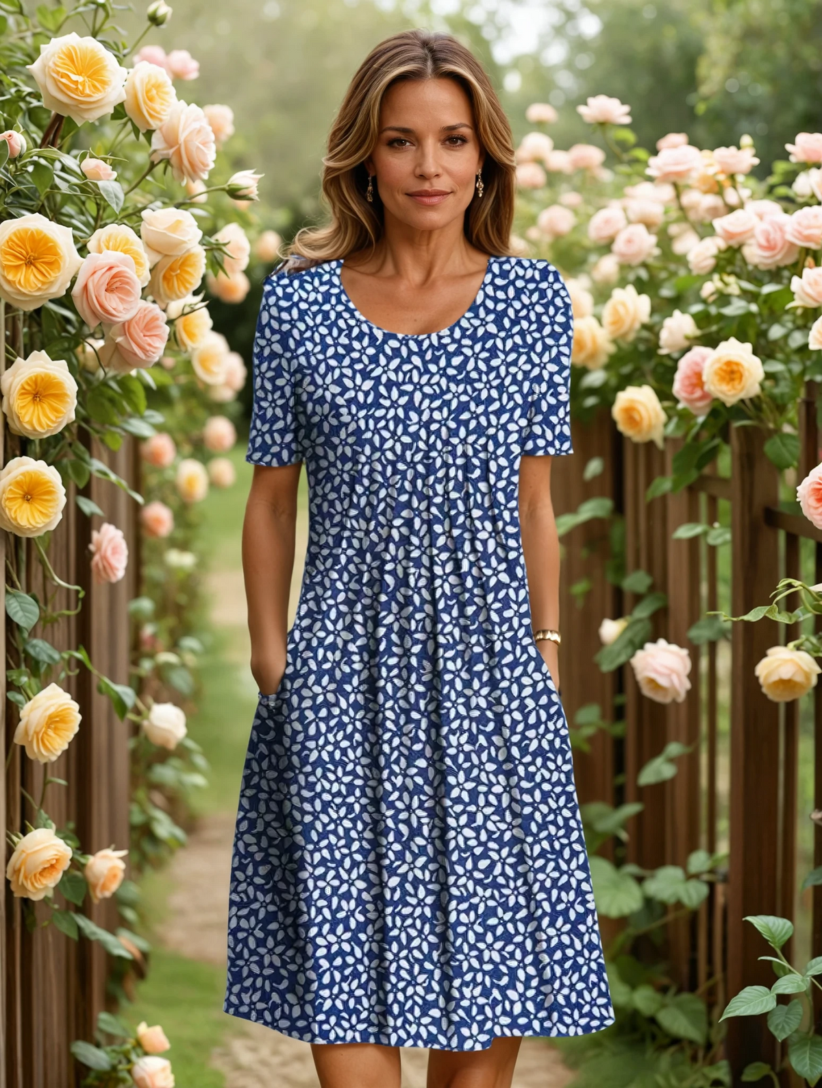 GEORGINA | ABITO ELEGANTE CON COPERTURA ADDOMINALE