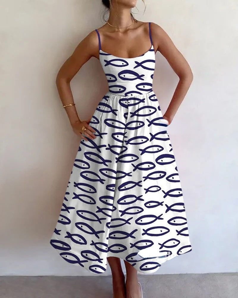 SABLEWYN | ABITO MIDI COASTAL SKETCH