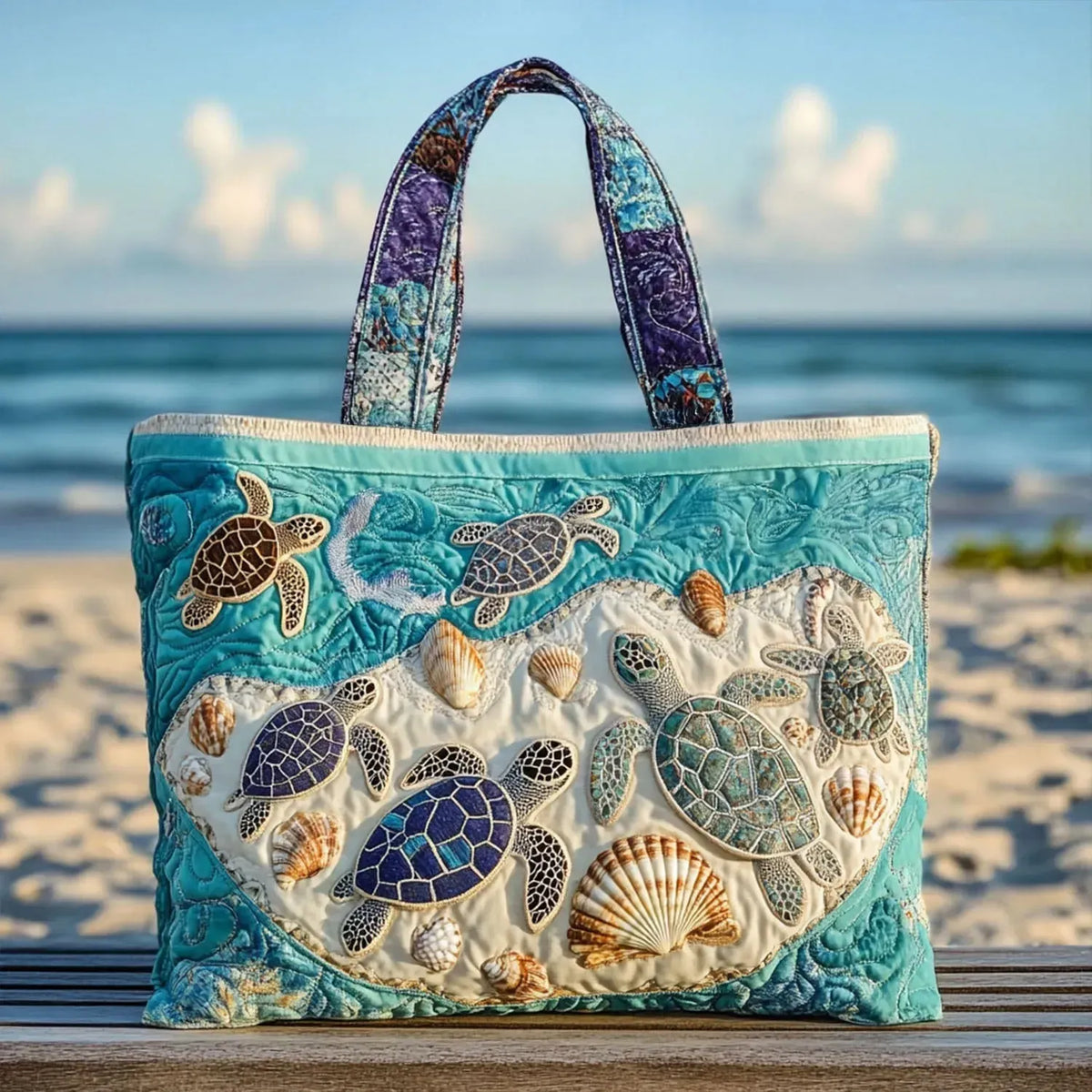ISABELLA | BORSA A FORMA DI TARTARUGA CHE ABBRACCIA FATTA A MANO