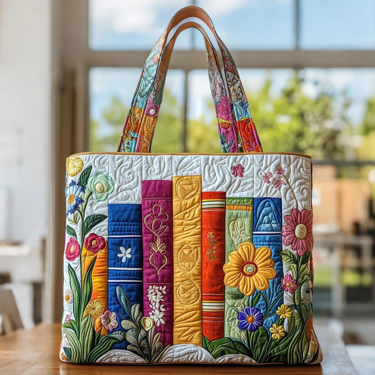 JESSICA | BORSA A TRACOLLA FLOREALE ARTIGIANALE