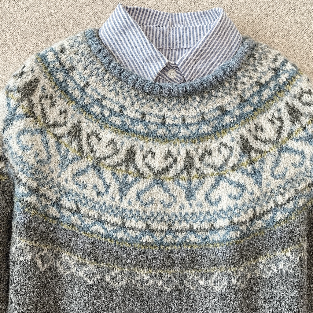 LUXE | MAGLIONE VINTAGE CHIC IN MAGLIA