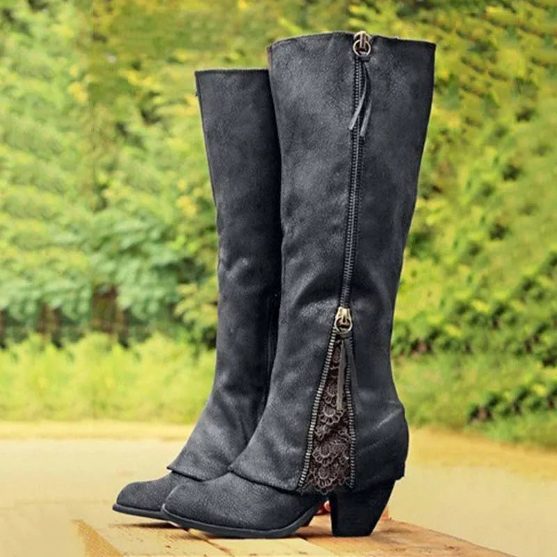 EVIE | STIVALI WESTERN IN PIZZO FEMMINILI