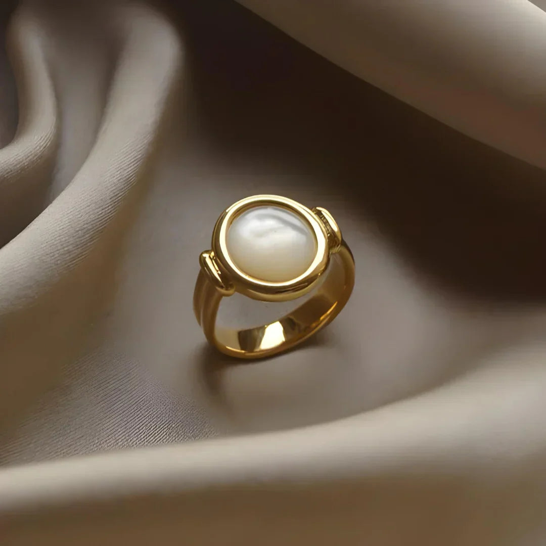 AURELIA | ANELLO STATEMENT TUTTO PERLE
