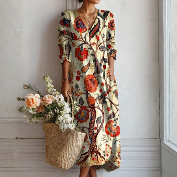 KENDRA | ABITO FLOREALE BOHEMIEN