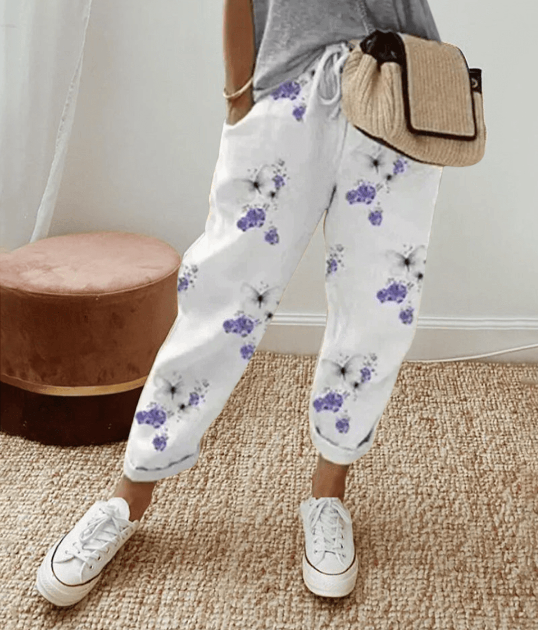 ALISON | PANTALONI CASUAL A FANTASIA