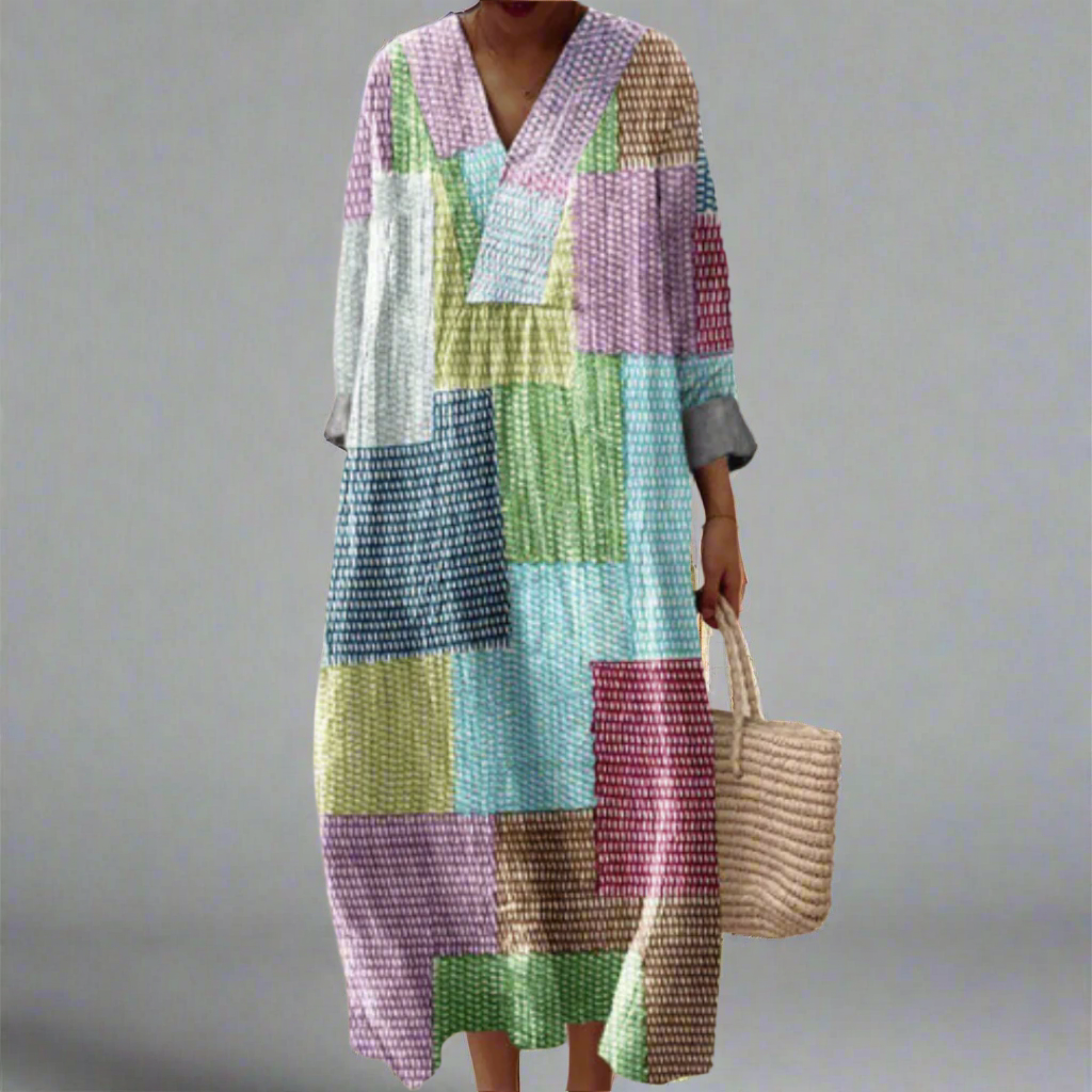 INDIANA | ABITO GEOMETRICO ELEGANTE
