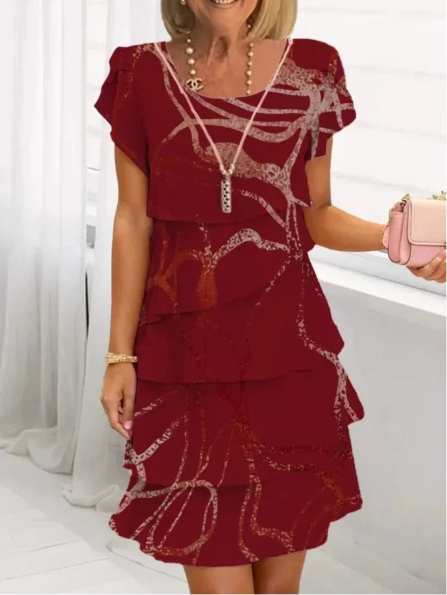 ANGELA | ABITO ELEGANT COMFORT CON VOLANT