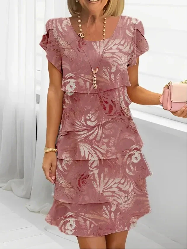 DEBORAH | ABITO CON VOLANT ELEGANT COMFORT