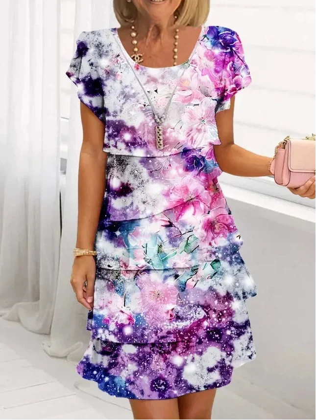 VANESSA | ABITO CON BALZE ELEGANT COMFORT
