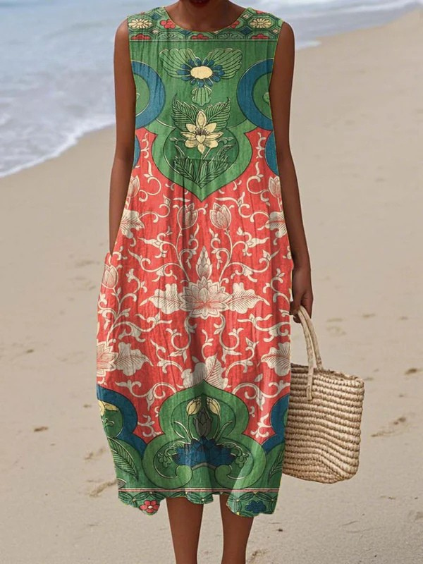 VERA | ABITO MIDI BOHEMIEN