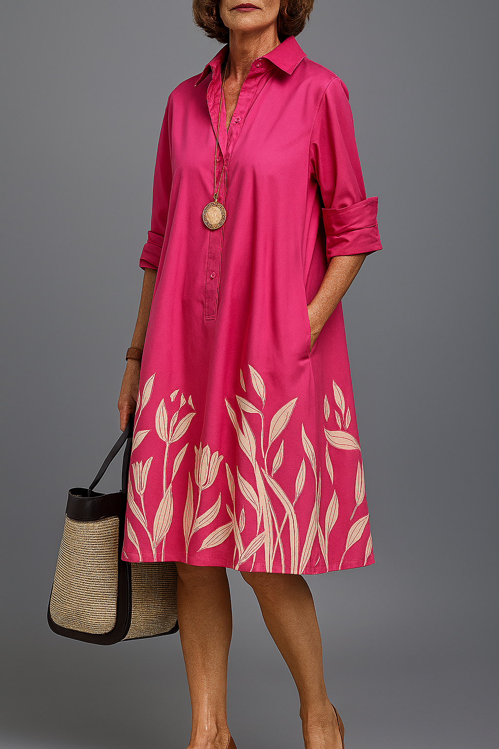 GRACE | ABITO MIDI ELEGANTE E DI STILE