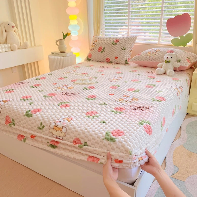 PETALBUNNY | SET BIANCHERIA DA LETTO MORBIDO A TEMA FLOREALE