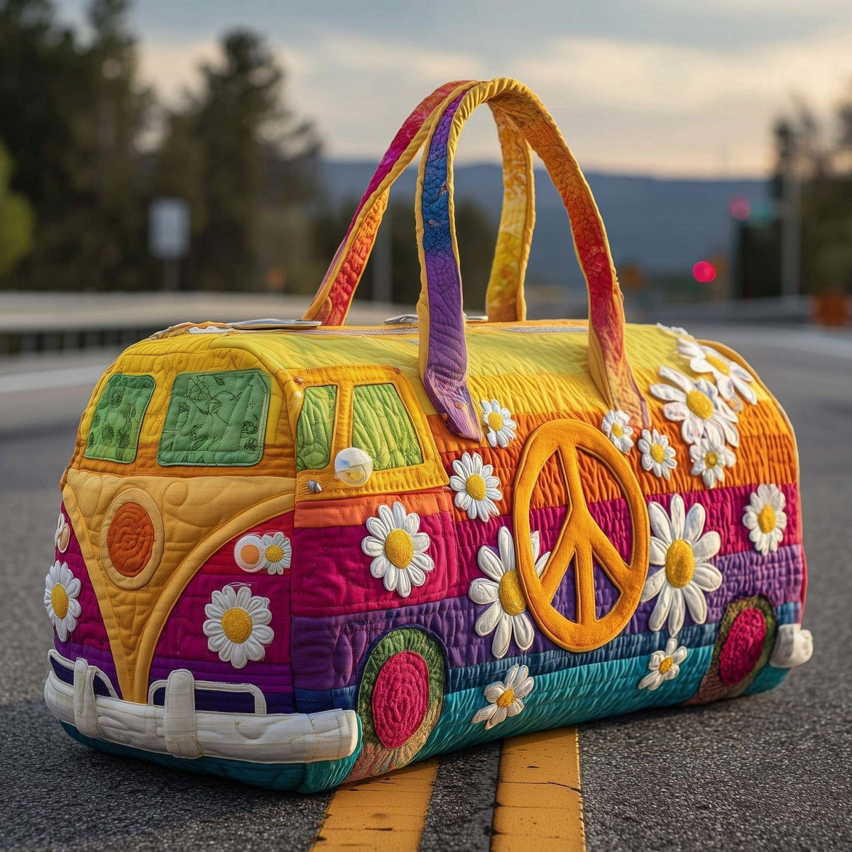 DAISYVANA | BORSONE DA VIAGGIO TRAPUNTATO