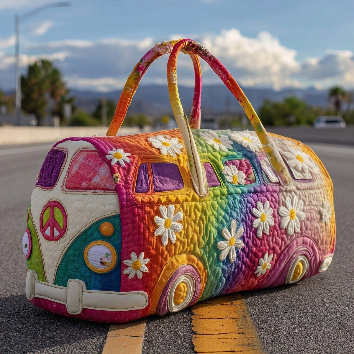 PRISMVANA | BORSA DA VIAGGIO TRAPUNTATA