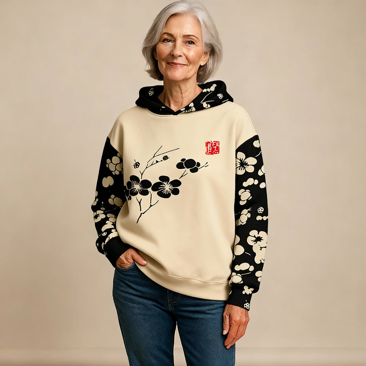 MABEL | FELPA CON CAPPUCCIO SIMPLE COMFORT