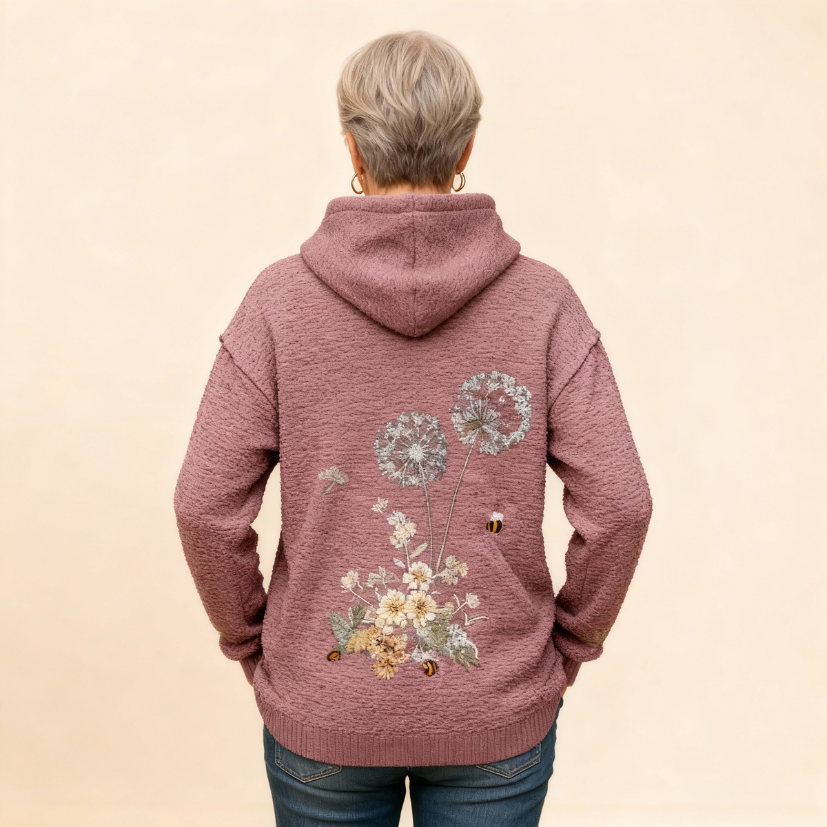 FEDE | FELPA CON CAPPUCCIO GENTLE WARMTH
