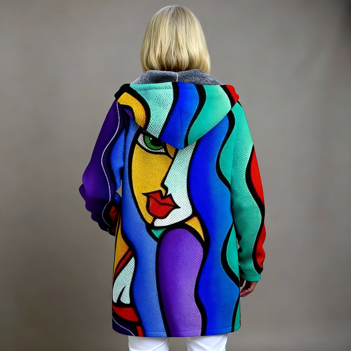 ALLIRA | CARDIGAN LUSSUOSO D'ISPIRAZIONE ARTISTICA