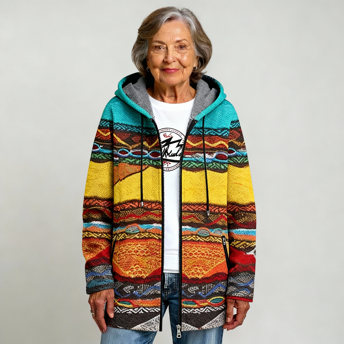 BRONTE | CARDIGAN DI LUSSO DALL'ISPIRAZIONE ARTISTICA