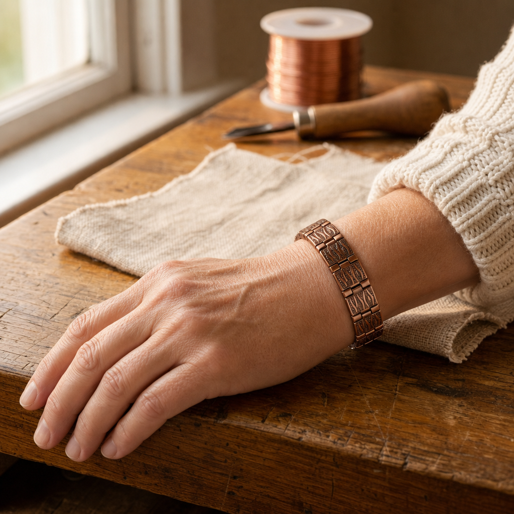 CHLOE | BRACCIALE GRIT COPPER