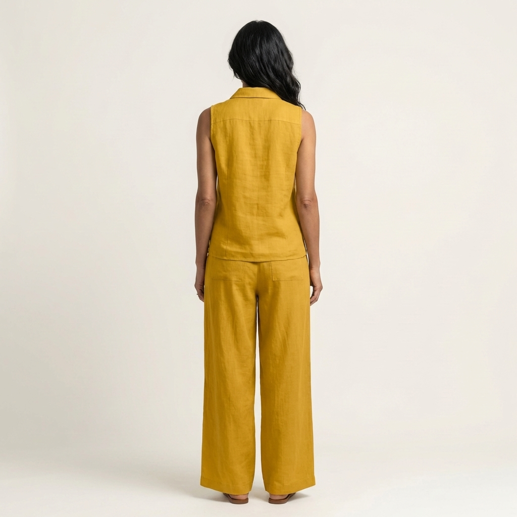 WREN | COMPLETO INCROCIATO E PANTALONI A GAMBA LARGA