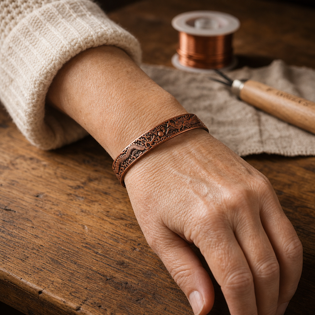 ELIZA | BRACCIALETTO IN RAME LOAM