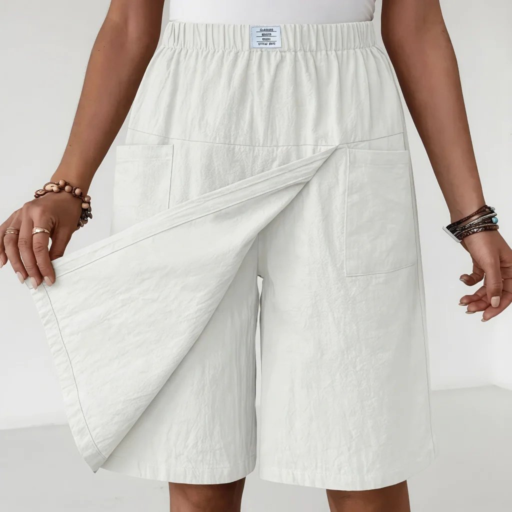 HEATHER | PANTALONCINI SPORTIVI ELASTICIZZATI CON TASCHE