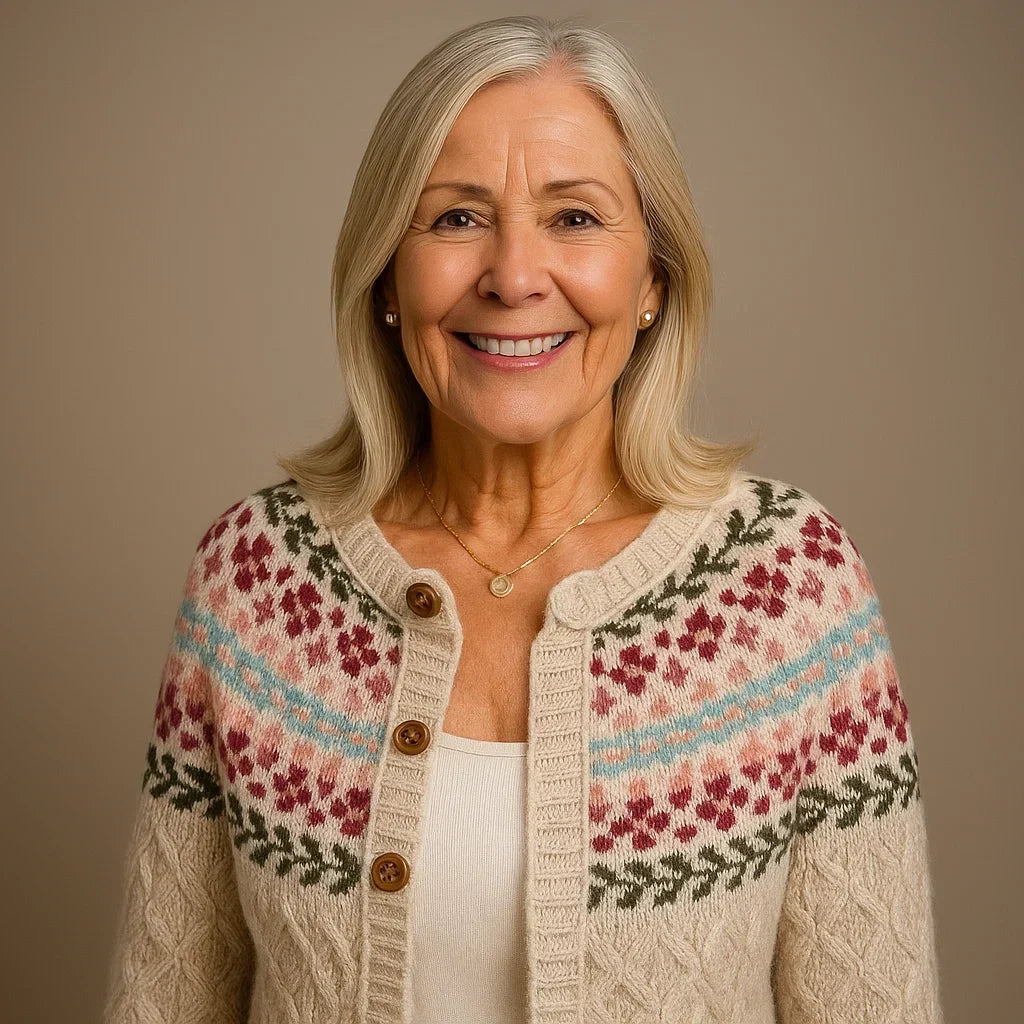 ELSIE | CARDIGAN ISLANDESE CLASSICO