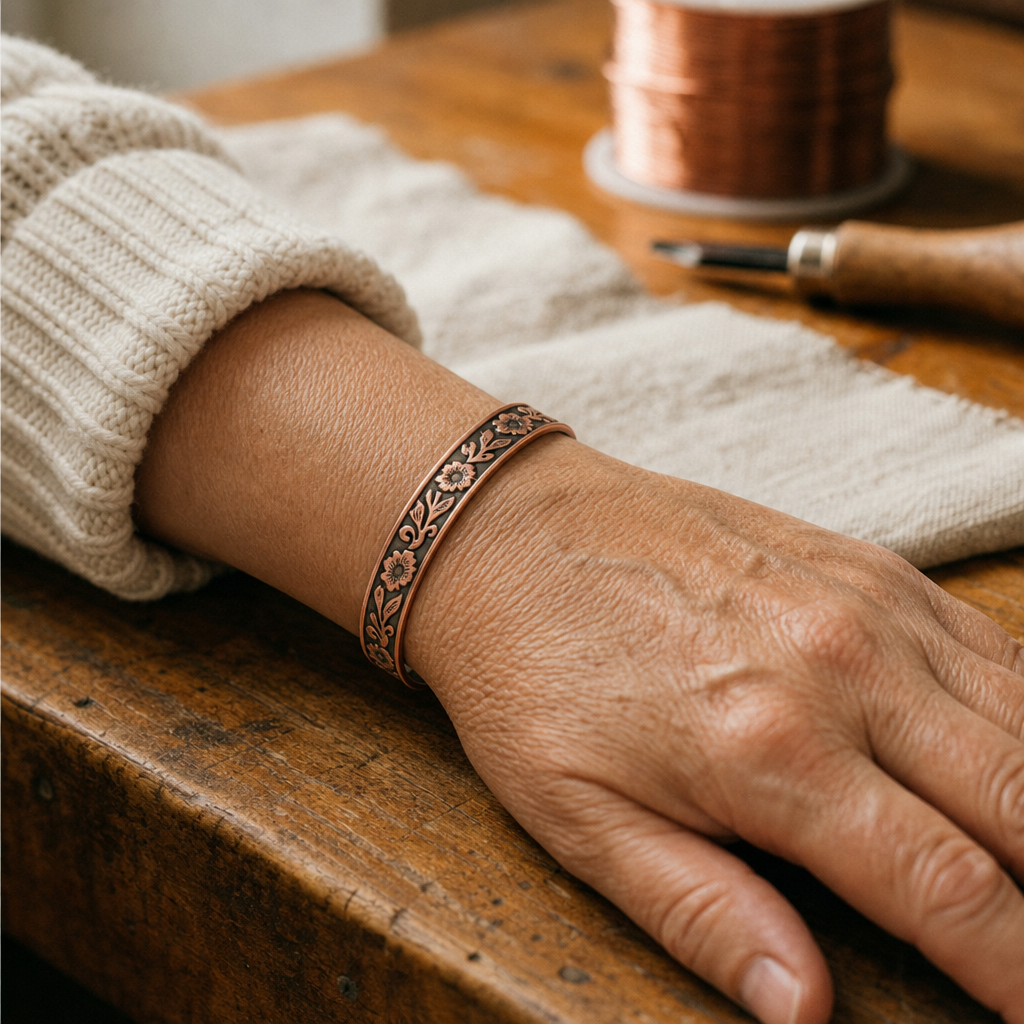 FREYA | BRACCIALE IN RAME VINE