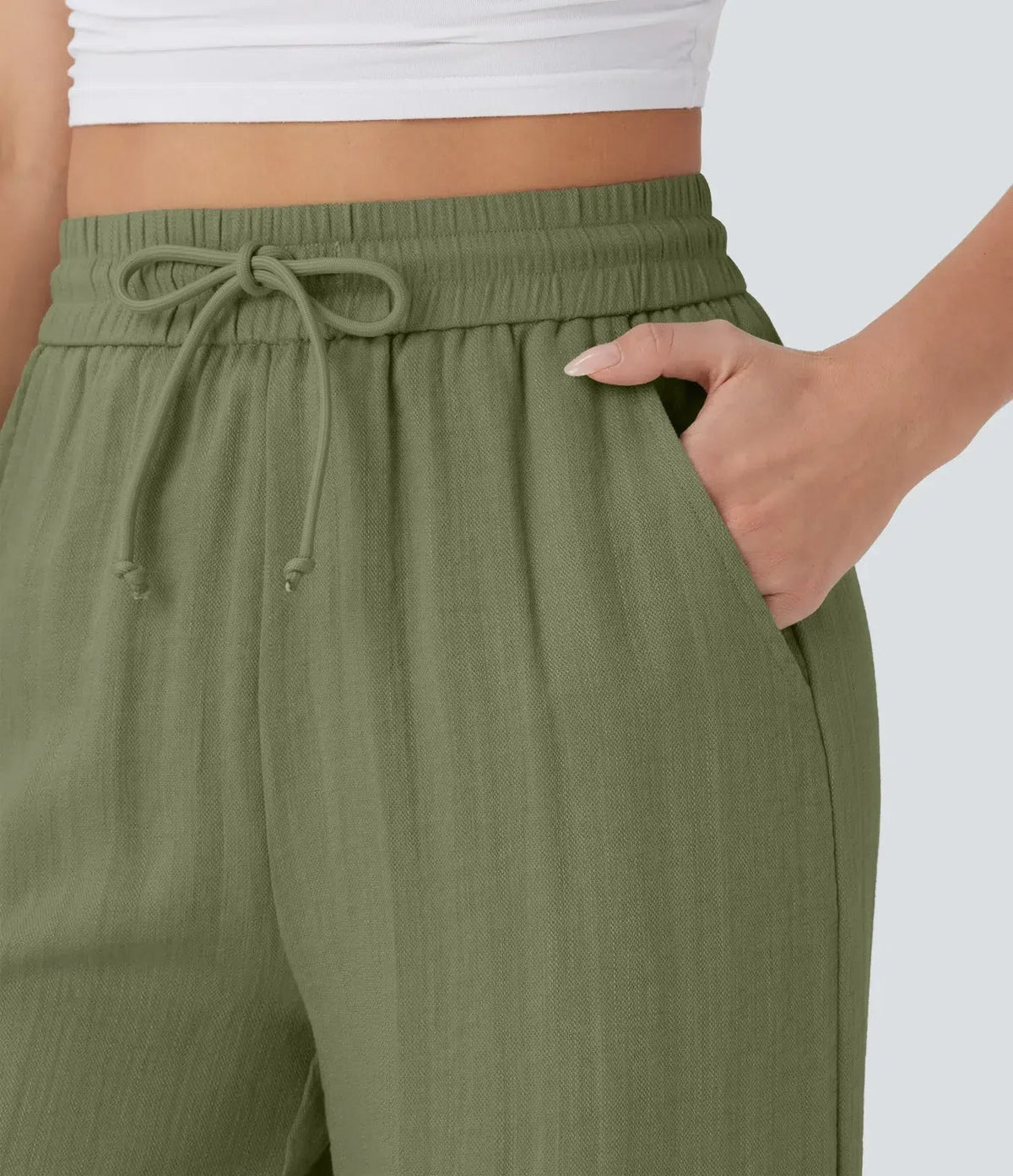 SARAH | PANTALONI A GAMBA LARGA EFFORTLESS