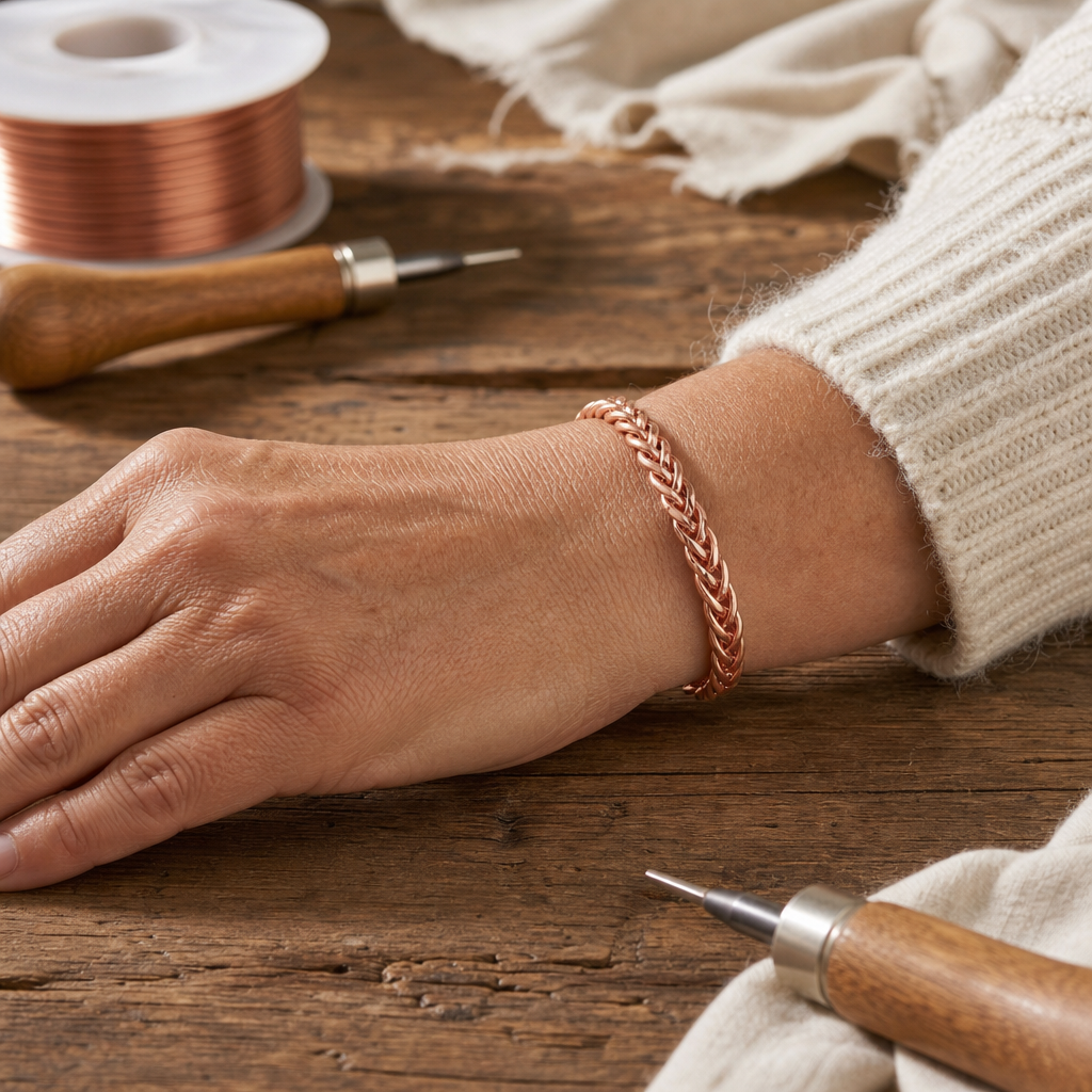 VIOLET | BRACCIALE IN RAME BRAMBLE