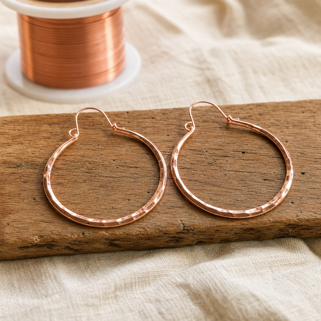 SOPHIA | ORECCHINI WILLOW IN RAME