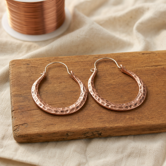 CHLOE | ORECCHINI EMBER COPPER