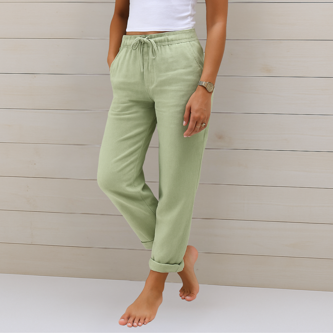 ELIZABETH | PANTALONI ELASTICIZZATI CASUAL