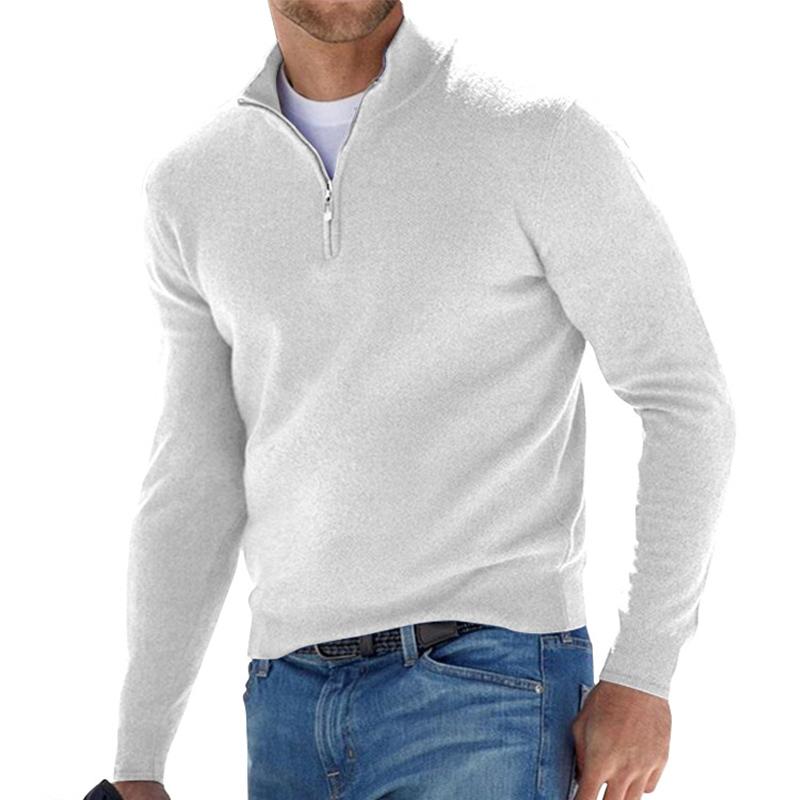 THOMAS | MAGLIA ELEGANTE CON ZIP DA UOMO