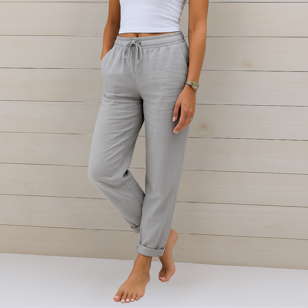 ELIZABETH | PANTALONI ELASTICIZZATI CASUAL