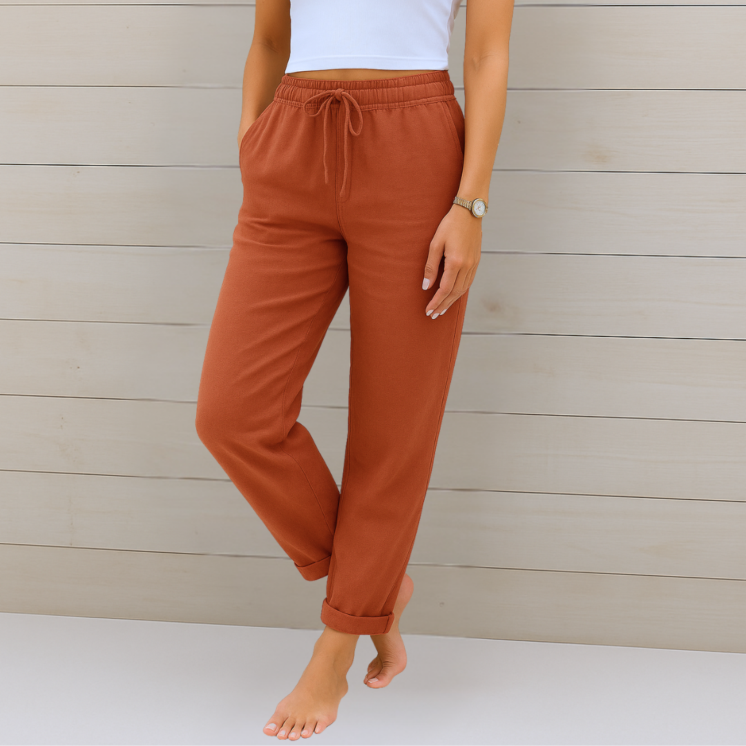 ELIZABETH | PANTALONI ELASTICIZZATI CASUAL
