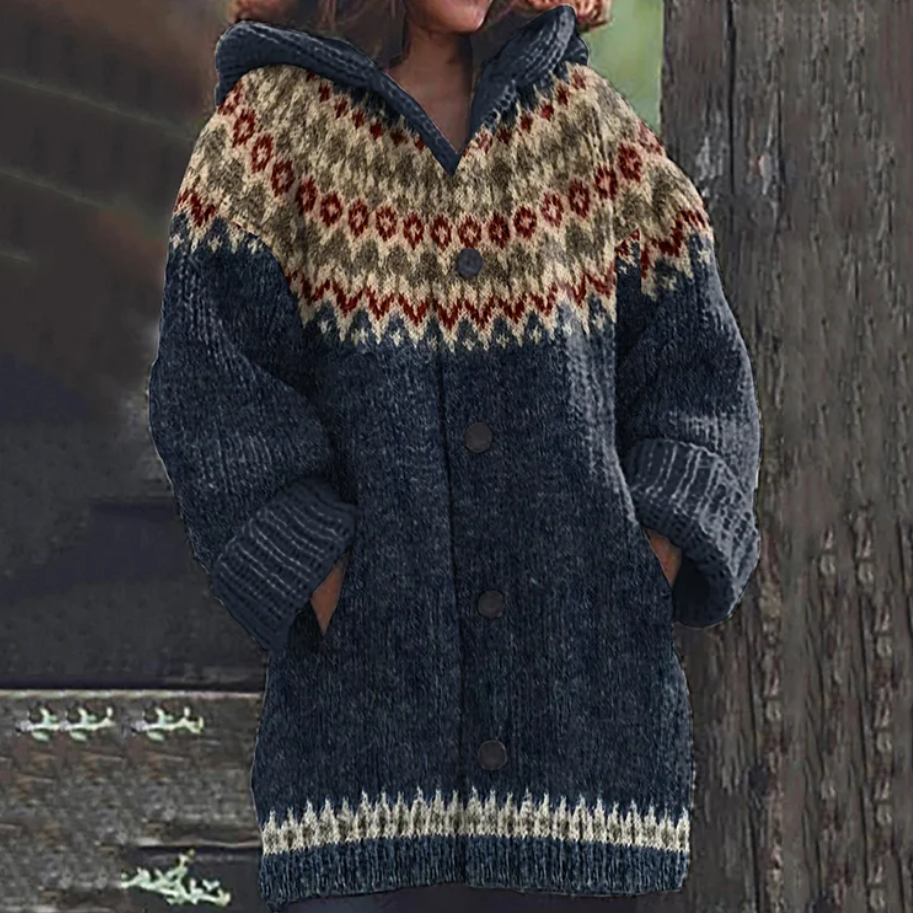 IRIS | CARDIGAN DRAPEGGIATO LEGGERO