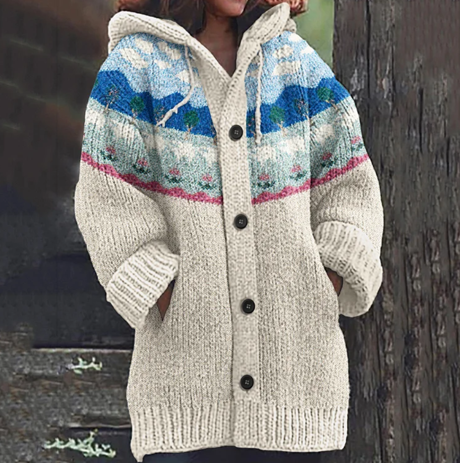 BARBARA | CARDIGAN IN MAGLIA AVVOLGENTE
